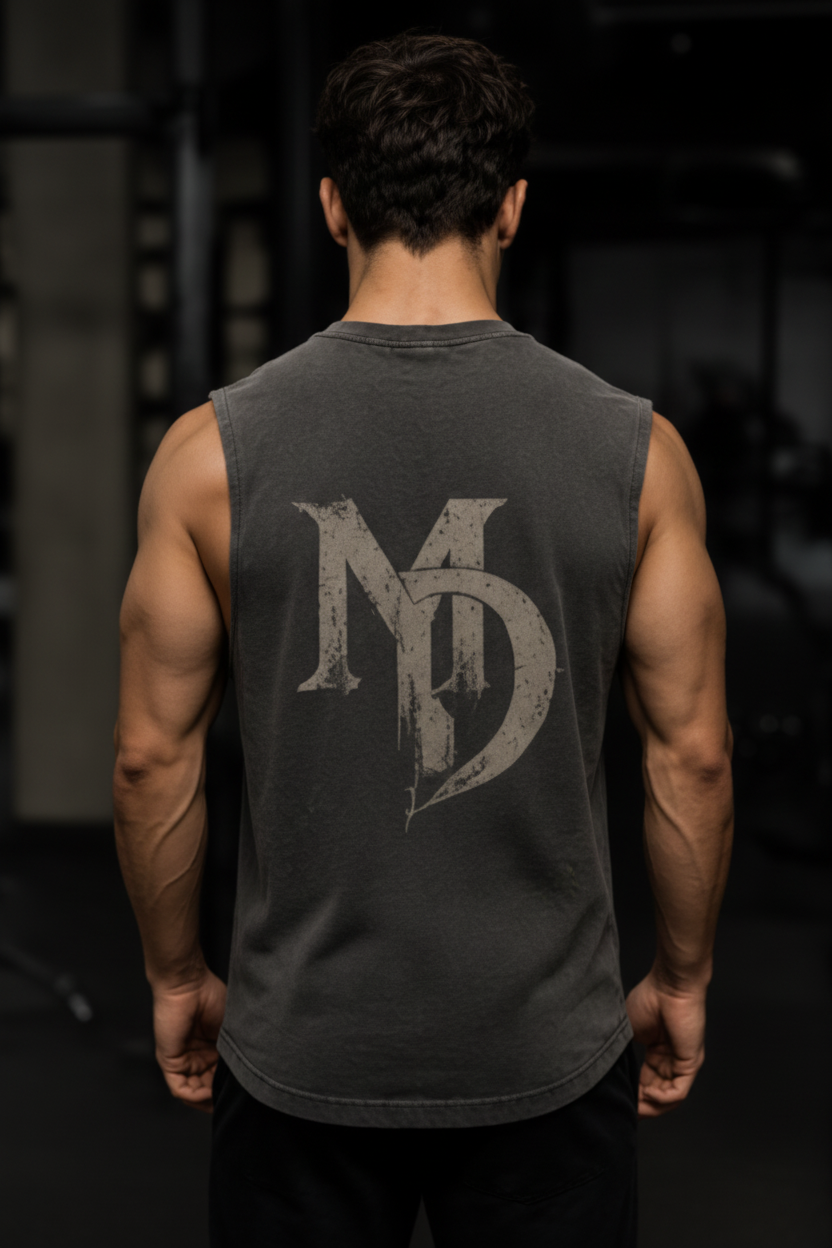 Beast Mode Sleeveless Tank - Back