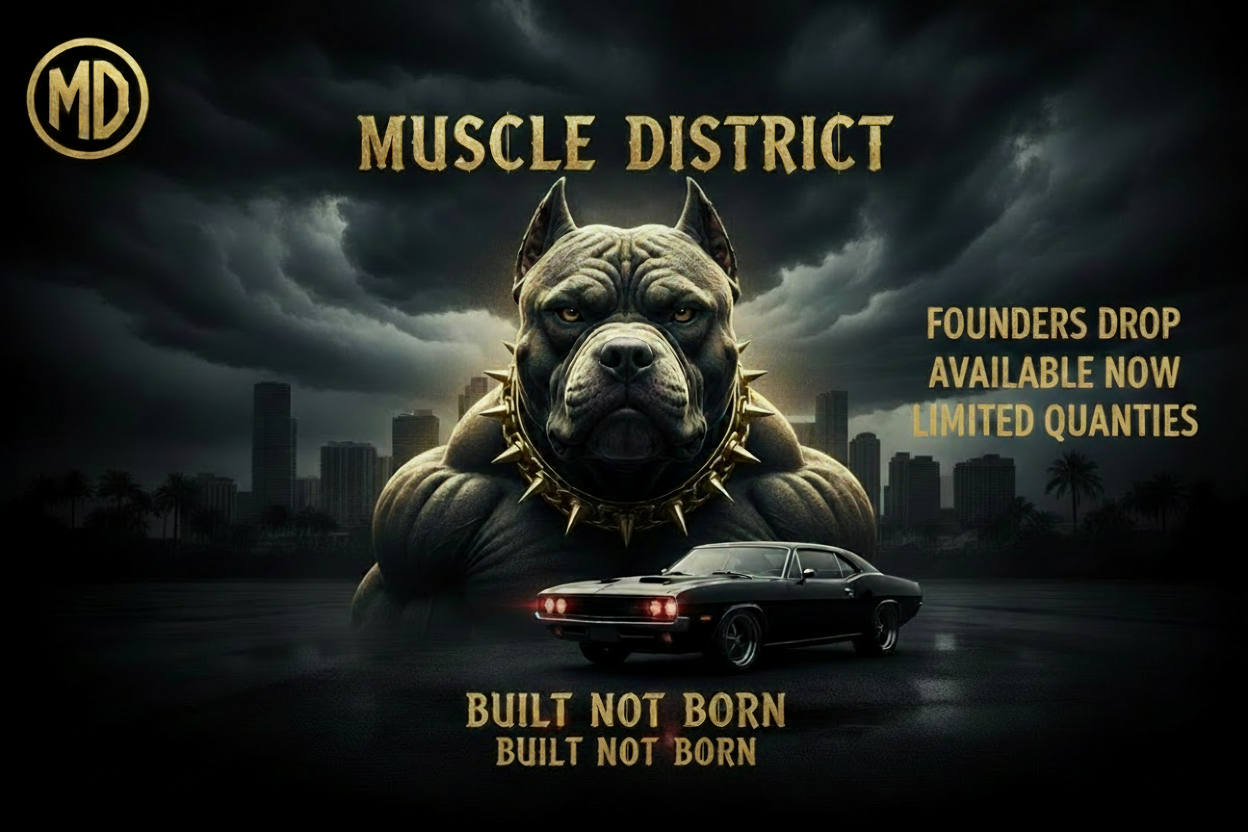 Muscle District Hero Banner